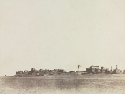 Luksor manzarası, 1854. by John Beasley Greene