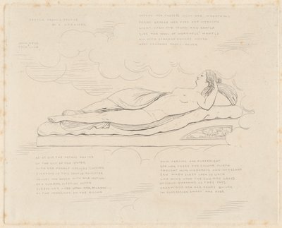 Bir Hayalperestin Heykelinden Eskiz by John Bell
