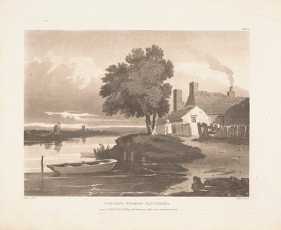 Kulübe, Thames, Battersea by John Bluck