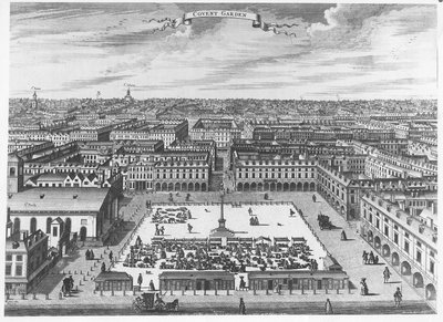 Covent Garden, c.1720 by John Bowles