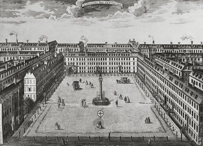 Lincolns Inn Yeni Meydan, c.1725 by John Bowles