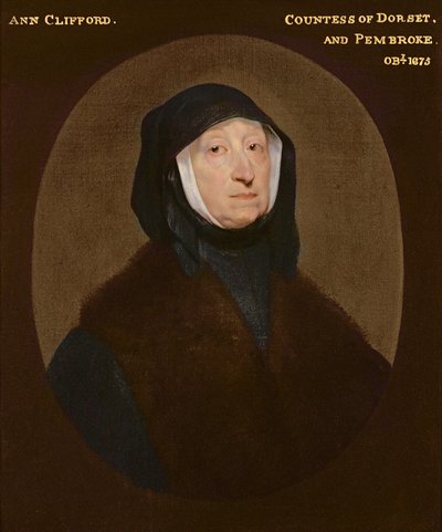 Leydi Ann Clifford, Dorset ve Pembroke Kontesi (d.1675) by John Bracken