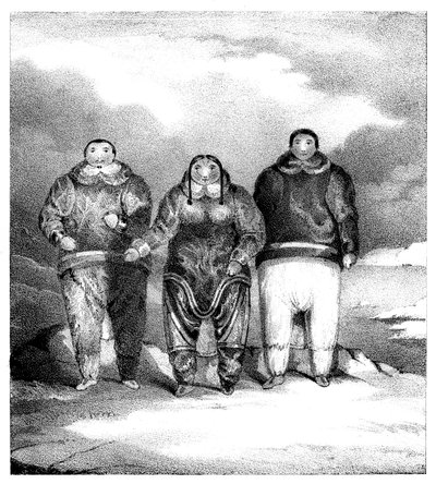 Poyettak, Kakikagiu, Aknalua, early 19th century. by John Brandard