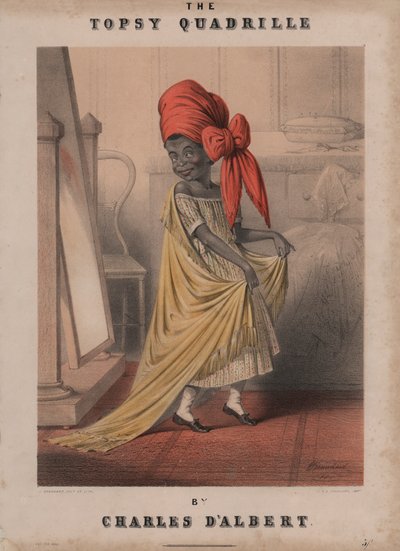 Charles D?Albert tarafından Topsy Quadrille by John Brandard