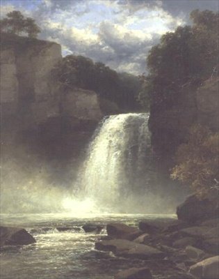 Şelale Sahnesi by John Brandon Smith