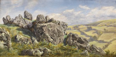 Chagford için çalışma by John Brett
