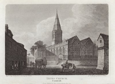 Truro Kilisesi, Cornwall by John Britton