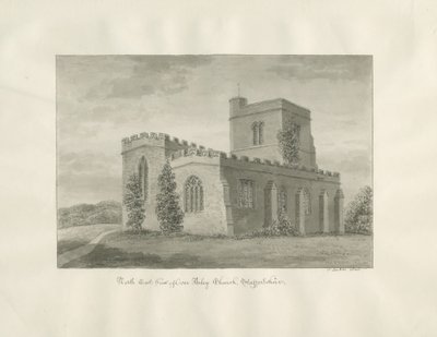 Arley Kilisesi: sepya çizimi, 1846 by John Buckler