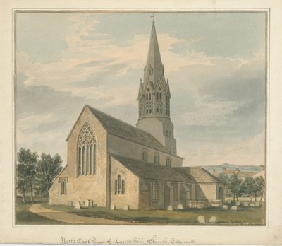 Cornwall - Lostwithiel Kilisesi by John Buckler