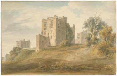 Derbyshire - Hardwick Hall [Eski] - Kalıntılar by John Buckler