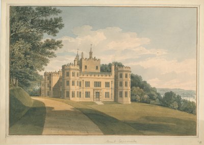 Devonshire - Edgecombe Dağı, 1821 by John Buckler