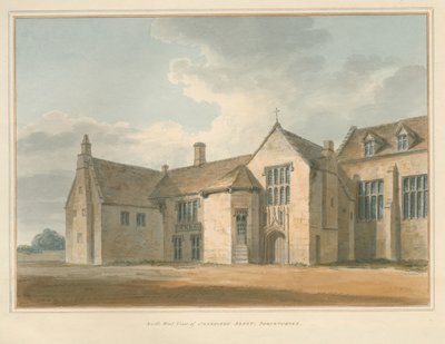 Dorset - Sherborne Manastırı, 1802 by John Buckler