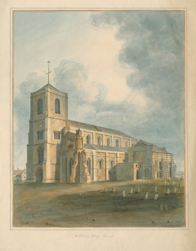 Essex - Waltham Manastırı by John Buckler