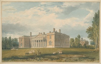 Leicestershire - Gopsall Evi, 1820 by John Buckler