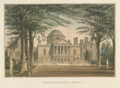 Middlesex - Chiswick Evi, 1822 by John Buckler