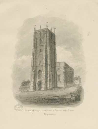Newcastle-under-Lyme - "Başrahip Aziz Giles" by John Buckler