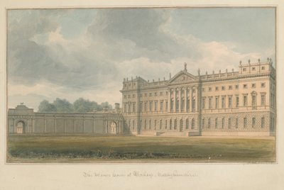 Nottinghamshire - Worksop - Malikane, 1813 by John Buckler