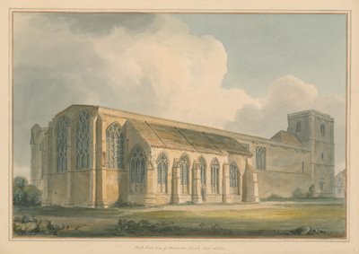 Oxfordshire - Dorchester Kilisesi, 1803 by John Buckler
