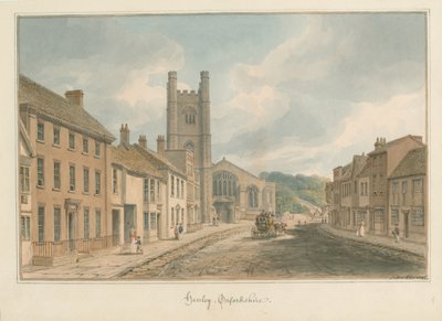 Oxfordshire - Thames üzerine Henley, 1826 by John Buckler
