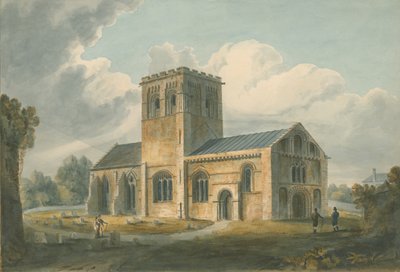 Oxfordshire - Meofley Kilisesi, 1802 by John Buckler