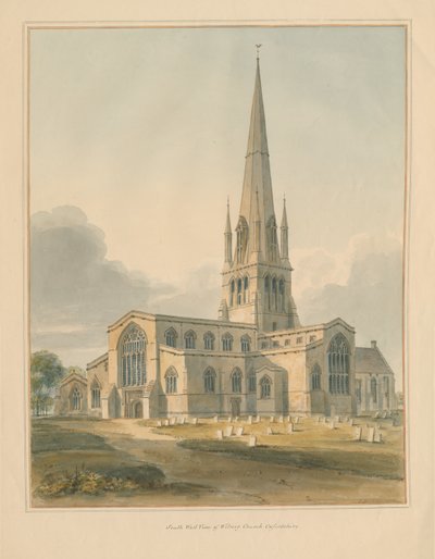 Oxfordshire - Witney Kilisesi by John Buckler