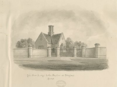Stafford - İlticaya Yeni Loca: sepya çizimi, 1843 by John Buckler