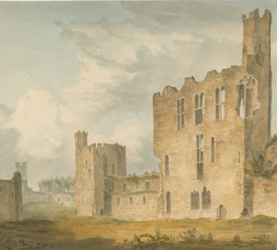 Galler - Carnarvonshire - Conway Kalesi, 1800 by John Buckler