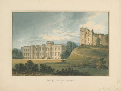 Galler - Glamorganshire - Cardiff Kalesi, 1815 by John Buckler