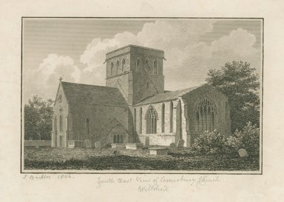 Wiltshire - Amesbury Kilisesi: gravür, 1806 by John Buckler