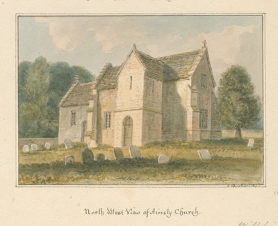 Wiltshire - Ansty - Kilise, 1817 by John Buckler
