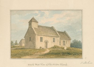 Wiltshire - Chicklade Kilisesi, 1817 by John Buckler