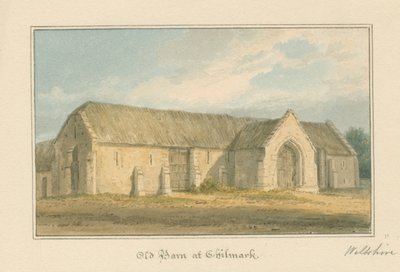 Wiltshire - Chilmark - Eski Ahır, 1817 by John Buckler