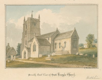 Wiltshire - Knowle Kilisesi, 1804 by John Buckler