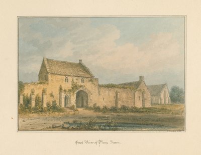 Wiltshire - Yer Çiftliği, 1812 by John Buckler