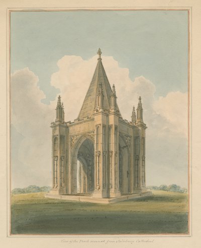 Wiltshire - Salisbury Katedrali - Sundurma, 1800 by John Buckler