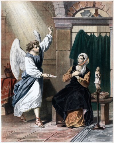 Melek, Tanrı