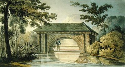 Bir Köprü ve Bir Kayık Evi by John Buonarotti Papworth
