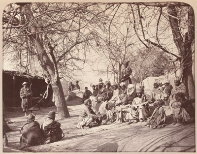 Celalabad şehrinde bir sokak sahnesi, 1878 by John Burke