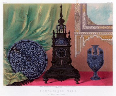 Şamlı Eser, 19. yüzyıl. by John Burley Waring