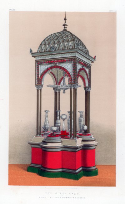 Cam Kasa, 19. yüzyıl. by John Burley Waring