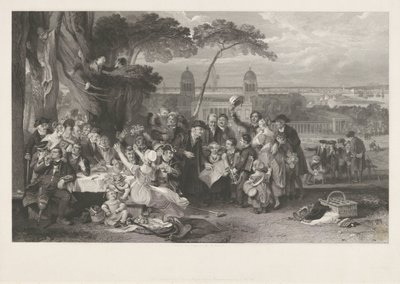 Bir parkta parti partisi Trafalgar