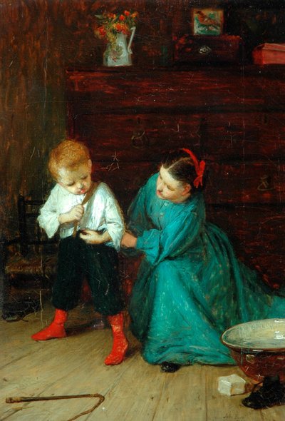 İlk Pantolonu, 1865 by John Burr