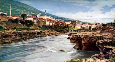 Mostar, Bosna-Hersek, Yugoslavya, c1924 by John Bushby