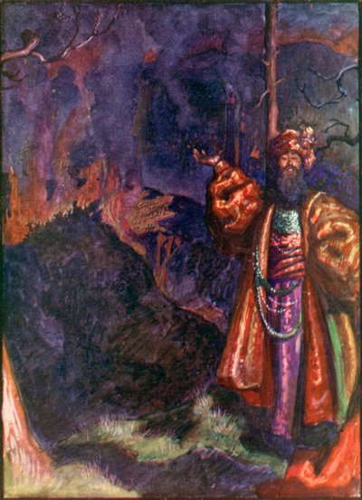 Demas (renkli lito) by John Byam Liston Shaw