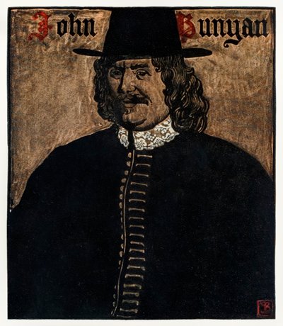 John Bunyan (1872-1919) The Pilgrims Progress from this World, That is To Future kitabının yazarı, Byam Shaw