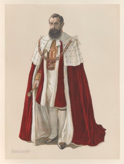 Kral Edward VII taç giyme töreni by John Byam Liston Shaw