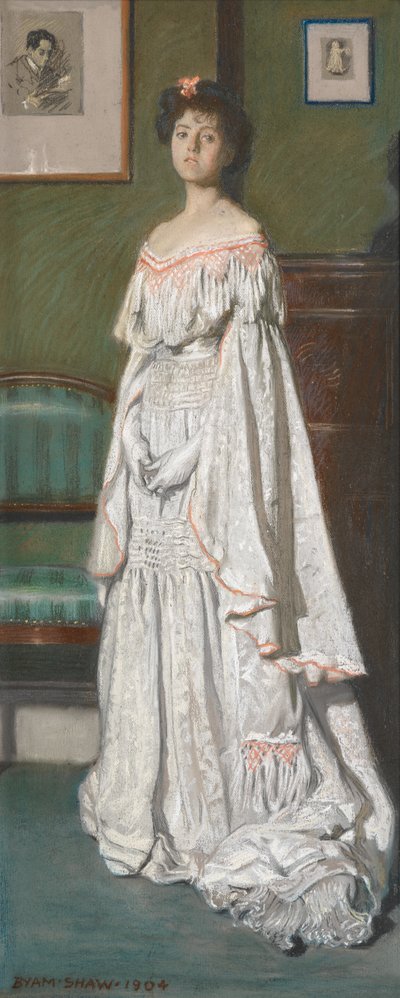 Bayan Paul Konody [Isabel Codrington] by John Byam Liston Shaw