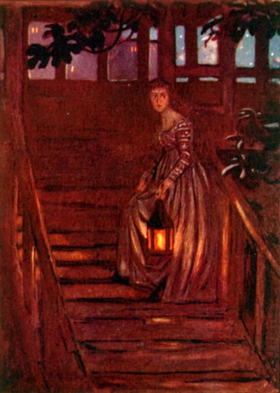 Verdi, Rigoletto (renkli taş baskı) by John Byam Liston Shaw