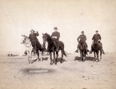 Düşman Kızılderili kampına bakış, 1891 by John C. H. Grabill