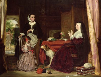 Yeni Elbise, 1865 by John Callcott Horsley
